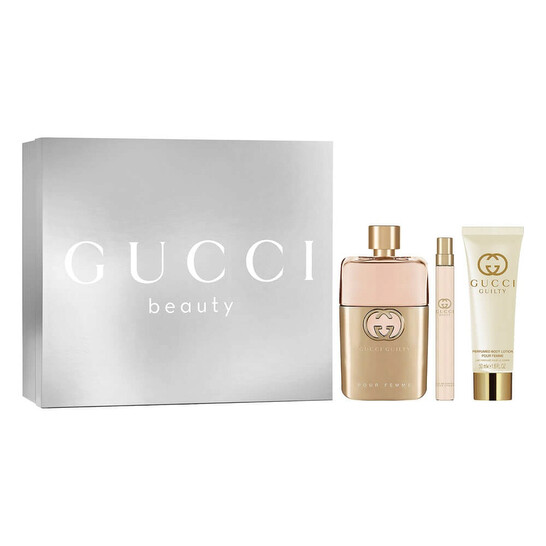 Gucci Ladies Gucci Guilty Pour Femme Gift Set Fragrances