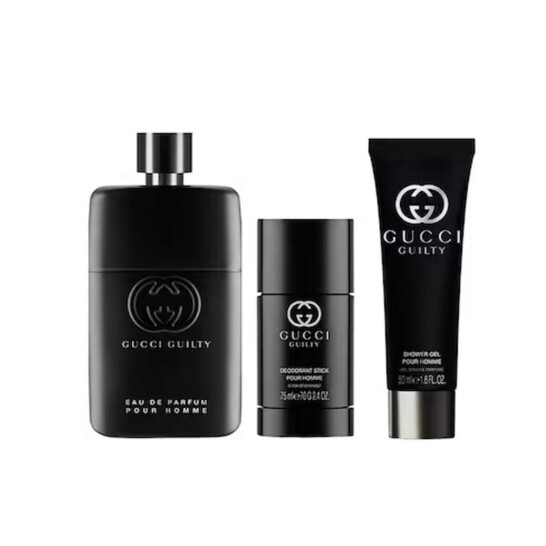 Amazon.com : Gucci Guilty 3 Piece Set: 3 zo Eau De Parfum