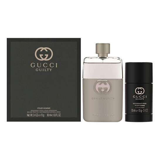 Gucci Men's Guilty Pour Homme Gift Set Fragrances 3616305250346