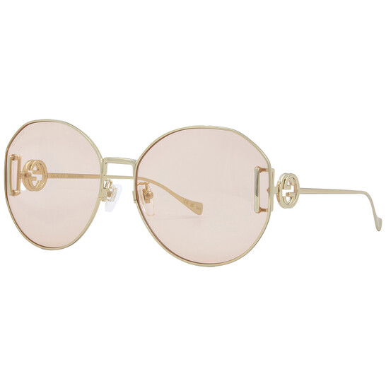 NEW Gucci Pink Round Women\'s Sunglasses Gucci Women main image 4