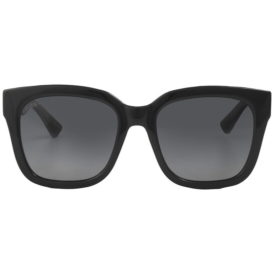 Gucci Polarized Grey Square Ladies Sunglasses GG1338S 002 54