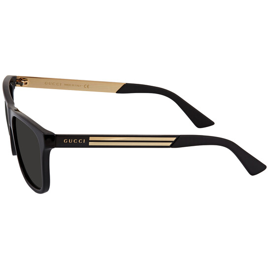 Gucci Polarized Grey Rectangular Men display picture 3