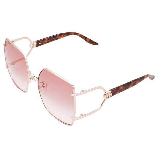 GUCCI Pink Gradient Butterfly Ladies Sunglasses
GG1564SA 004 61 Brand New Gucci GG1564SA Sunglasses | Select Eyewear main image 4