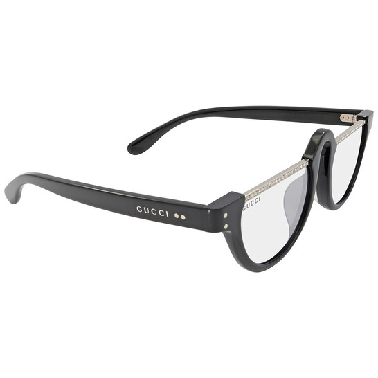 Gucci GG1368S 001 Sunglasses Black Oval Frame, Grey Lenses - Lowest Price! Gucci Gucci GG1368S 001 Sunglasses Black Oval Frame, Grey  main image 3