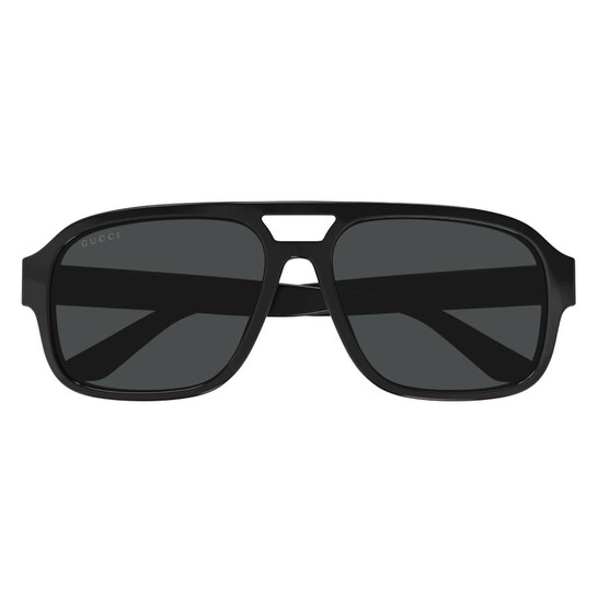 Gucci Smoke Navigator Men's Sunglasses GG1342S 001 59 889652413259