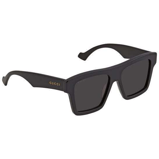 Gucci Solid Grey Square Men display picture 2