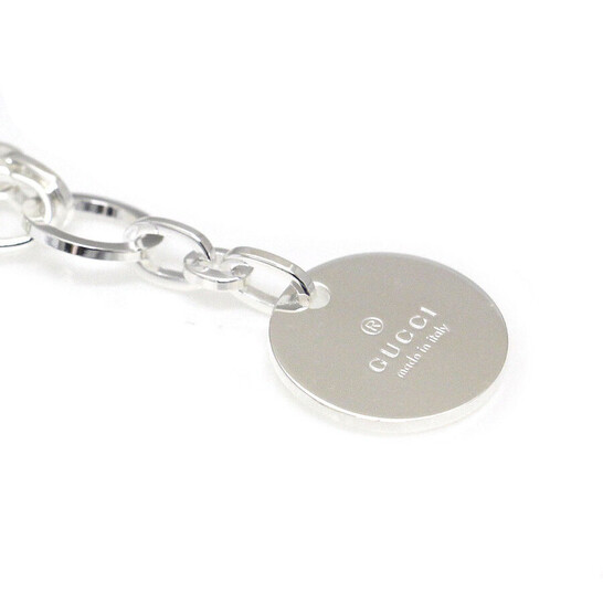 Gucci Trademark Sterling Sterling Link Bracelet Size 7.5 inches YBA152056001019 Gucci Trademark Sterling Sterling Link Bracelet Size 7.5 inches YBA152056001019 - 546x546 Image #2