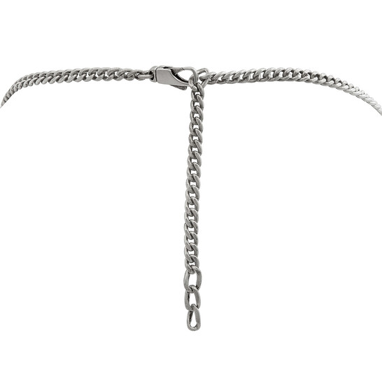 Gucci Unisex 925-Sterling Sterling Silver Green Necklace