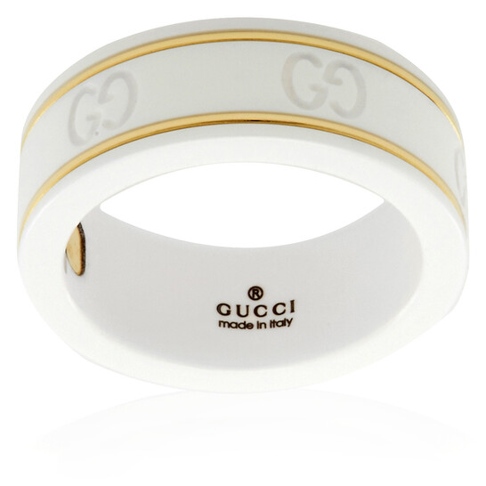 Gucci Icon ring in yellow gold size 7 1/4 YBC325964001