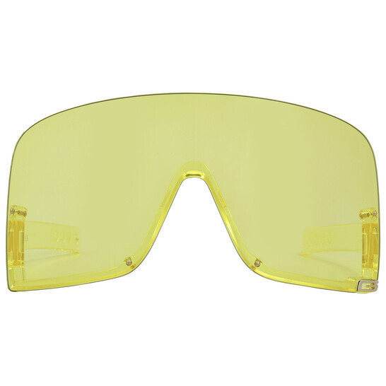 Gucci Yellow Shield Ladies Sunglasses GG1631S 009 99