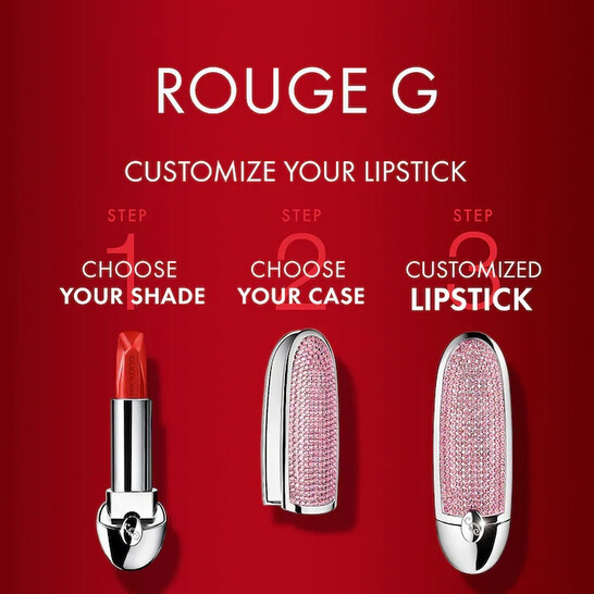 GUERLAIN ROUGE G N°06 & CASE Guerlain,Lipsticks & Lipstick Cases,Rouge G 06,QUARTZ
