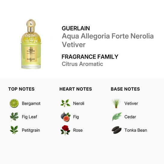 Guerlain Unisex Aqua Allegoria Forte Nerolia Vetiver EDP 4.2 oz