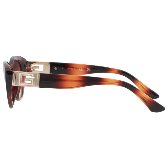 Guess Brown Gradient Cat Eye Ladies Sunglasses GU7849 53F 51