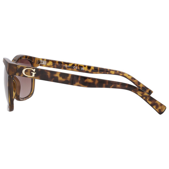 GUESS Damen-Sonnenbrille GF0300 – Kunststoffrahmen, UV400-Schutz, Verlaufsgläser
