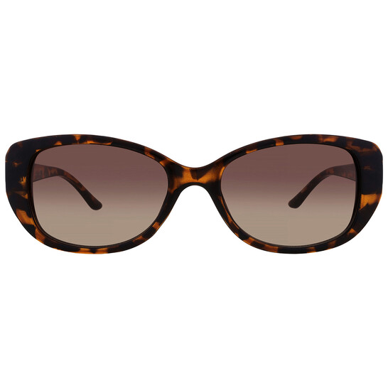 Guess Factory Brown Gradient Cat Eye Ladies Sunglasses GO00008 52F