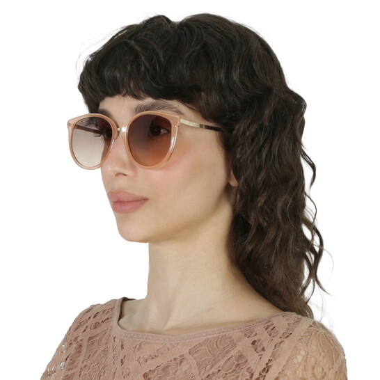 Guess Factory Brown Gradient Teacup Ladies Sunglasses GF0428  display picture 2