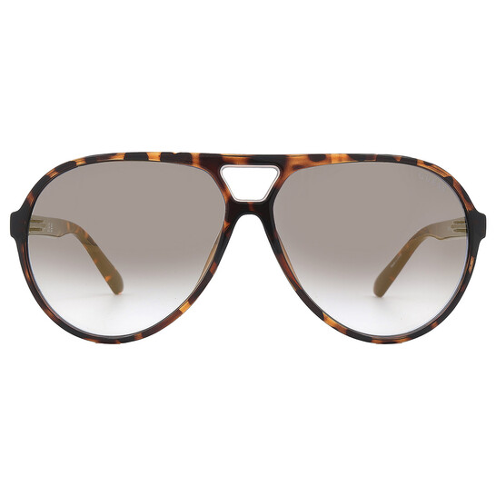 Guess Factory Brown Mirror Pilot Unisex Sunglasses GF5070 52G 60