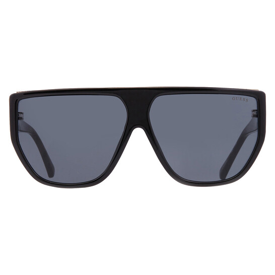 Guess Factory Smoke Browline Ladies Sunglasses GF6179 01A 63