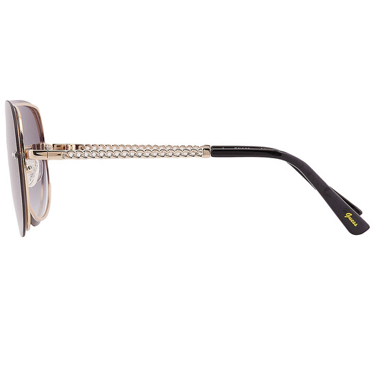 Guess Factory Smoke Gradient Shield Ladies Sunglasses GF0400 32B 00