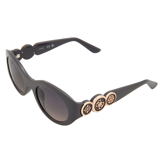 Guess Smoke Gradient Oval Ladies Sunglasses GU00198-H 20B 53  display picture 1