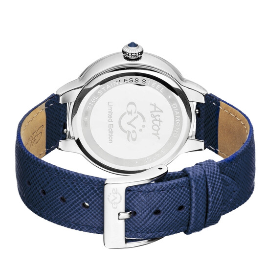 GV2 by Gevril Astor Quartz Diamond Blue Dial Ladies Watch 9111 GV2 by Gevril Astor Quartz Diamond Blue Dial Ladies Watch 9111 - 546x546 Image #2