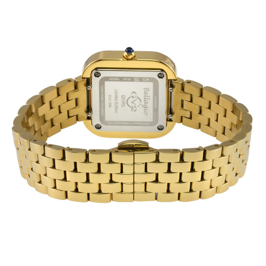 Gv2 By Gevril Bellagio Quartz White Dial Ladies Watch 12132B  display picture 3