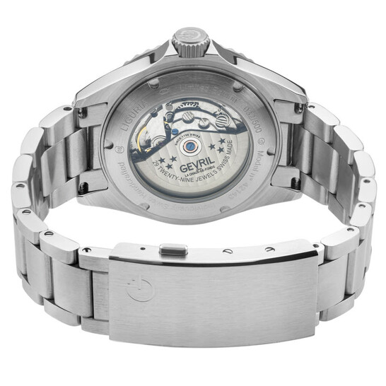 Gv2 By Gevril Liguria Automatic Black Dial Men's Watch 42147