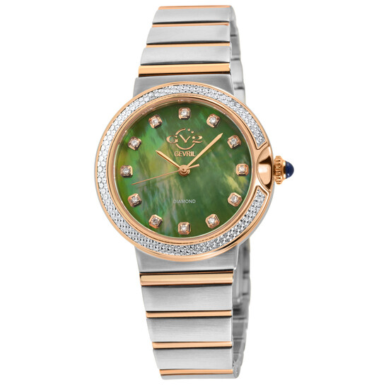 Gv2 By Gevril Sorrento Diamond Mother of Pearl Dial Ladies  display picture 2