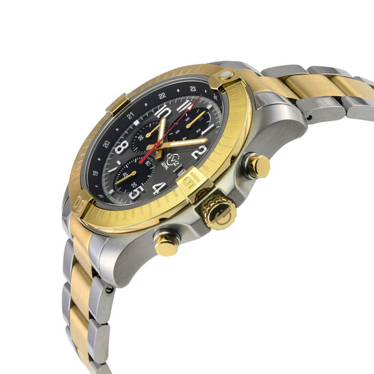 Gv2 By Gevril T38 Chronograph Quartz Grey Dial Men's Watch 42804B
