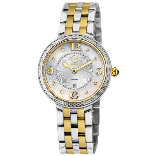 Gv2 By Gevril Verona Quartz Diamond Ladies Watch 12903B  display picture 1