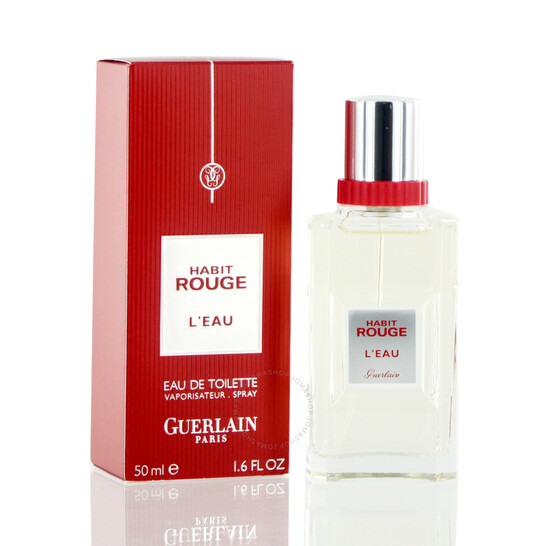 Guerlain Habit Rouge Leau / Guerlain EDT Spray 1.7 oz (50 ml