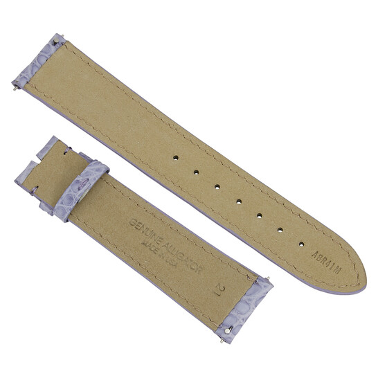 Hadley Roma 21 MM Light Purple Alligator Leather Strap Hadley Roma 21 MM Light Purple Alligator Leather Strap - 546x546 Image #2