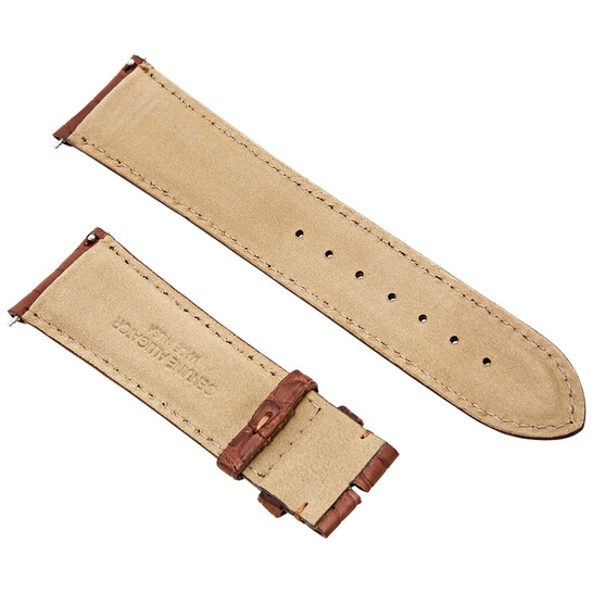 Hadley Roma 24 MM Matte Honey Alligator Leather Strap Hadley Roma 24 MM Matte Honey Alligator Leather Strap - 546x546 Image #2