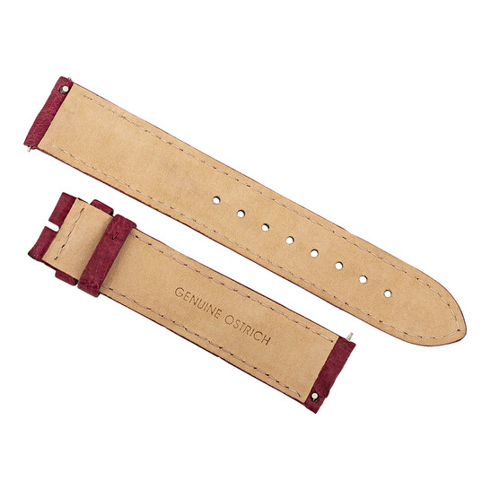 Hadley Roma Matte Bougainvillea Ostrich Leather Strap - 546x546 Image #2