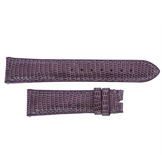 Hadley Roma Shiny Grape Lizard Leather Strap - 546x546