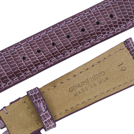 Hadley Roma Shiny Grape Lizard Leather Strap - 546x546 Image #3