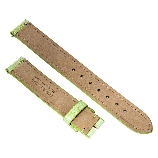 Hadley Roma  Shiny Lime Lizard Leather Strap - 546x546 Image #2