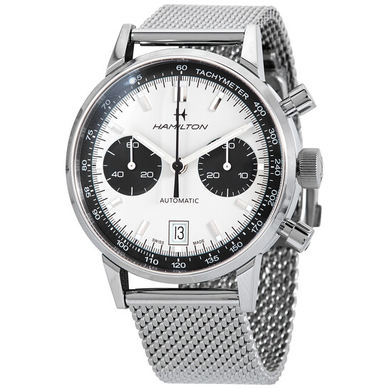 Hamilton American Classic Chronograph Automatic White Dial Men's