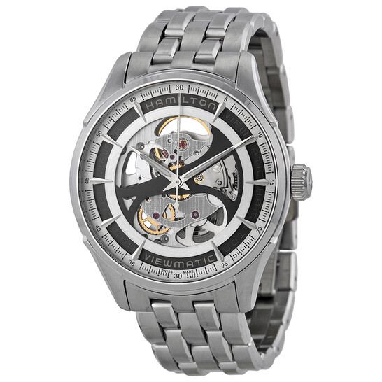 Hamilton Jazzmaster Viewmatic Grey Skeleton Dial Men's Watch H42555151