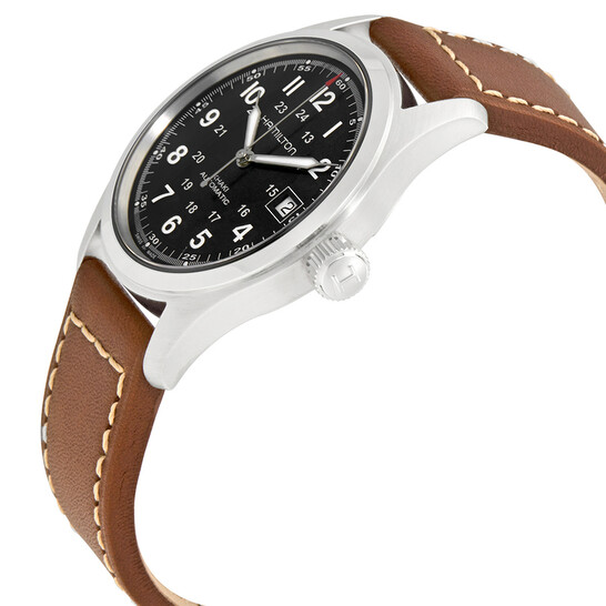 【ジャンク品】HAMILTON /138mm H70455533 腕時計 hamilton-khaki-automatic-black