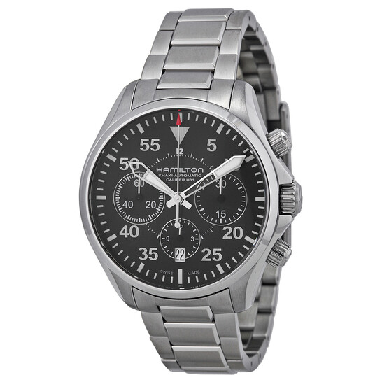Hamilton HamiltonKhaki Aviation Pilot Automatic Chronograph Men's H64666135