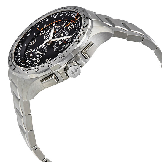 【未使用品】HAMILTON H77912135 X-WIND GMT HAMILTON H77912135 X-WIND GMT Men's Quartz Round Silver