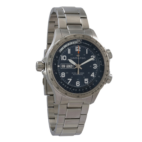 Hamilton Khaki Aviation X-Wind Lefty Automatic Blue Dial Men's