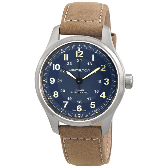 Hamilton Khaki Field Automatic Blue Dial Men's Watch H70545540