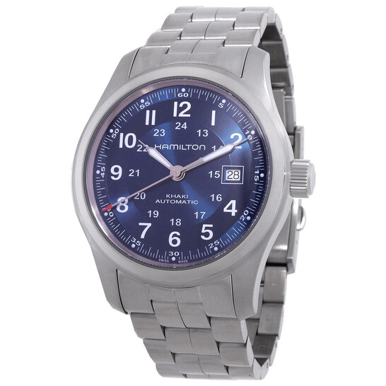 Hamilton Khaki Field Automatic Blue Dial Watch H70605140