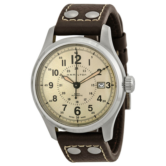 Hamilton Khaki Field Automatic Old Paper Dial Men's Watch