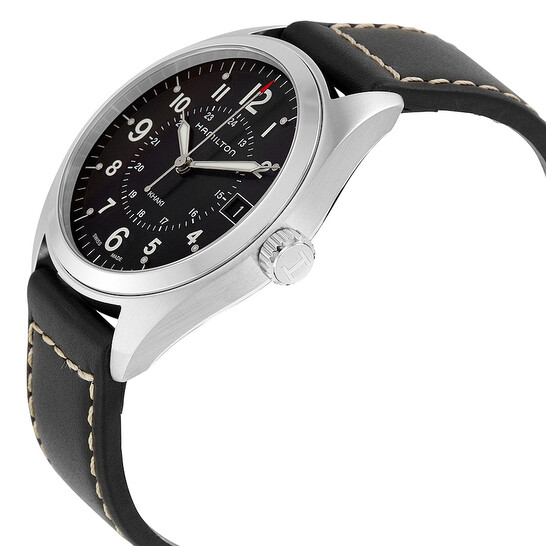 HAMILTON 腕時計 クォーツ ブラック Khaki Field Quartz - Dial color:Black - H68551733 | Hamilton Watch