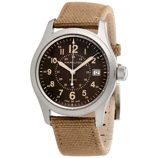 Hamilton Khaki Field Brown Dial Men's Watch H68201993 - 546x546
