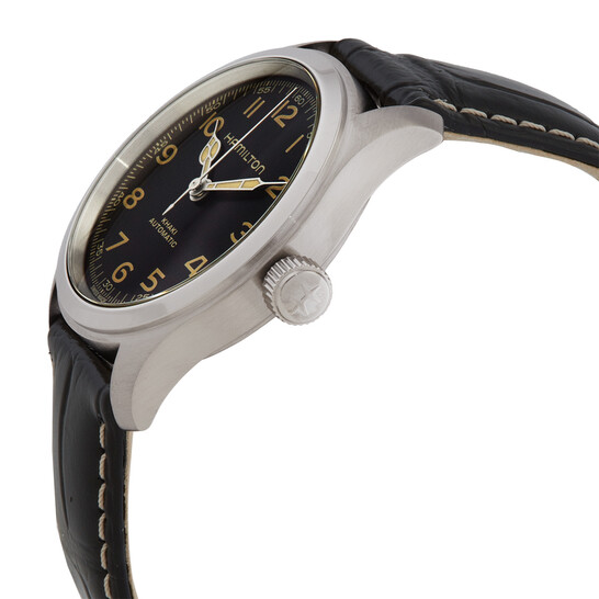 Hamilton Khaki Field Murph Automatic Black Dial Men's Watch