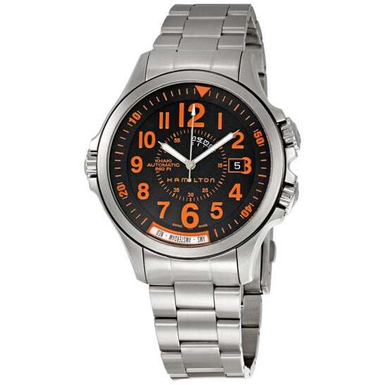 Hamilton Khaki GMT Air Race Stainless Steel Men's Watch H77695133